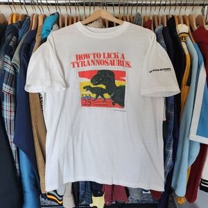 80s USPS Stamps How To Lick A Tyrannosaurus Tshirt